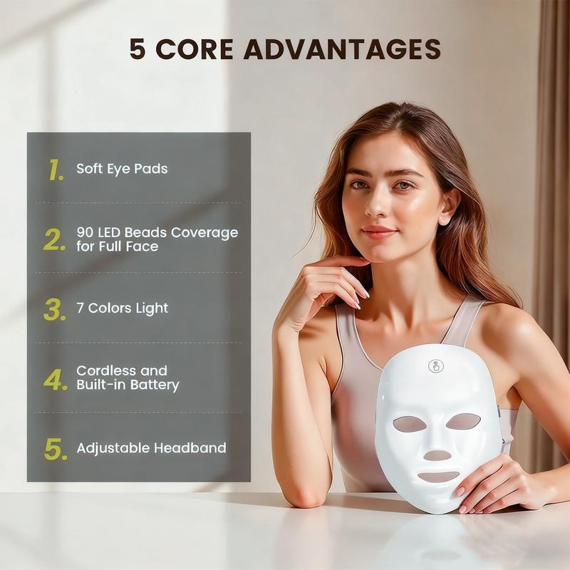 PureGlow LED Therapy Mask