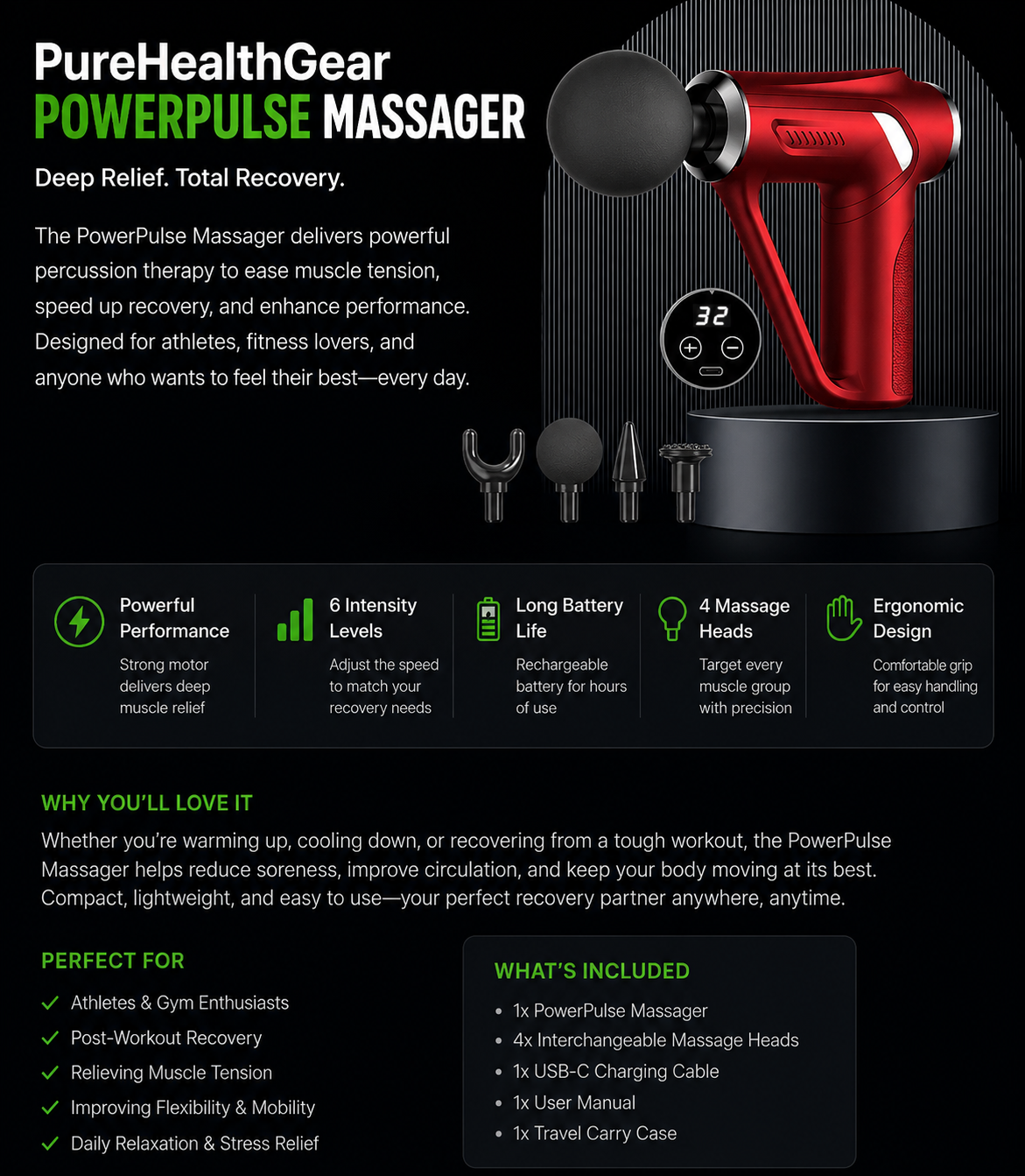 PowerPulse Massager